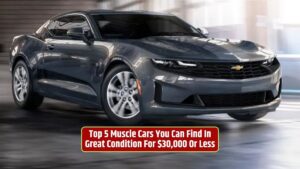 Muscle cars, Affordable muscle cars, Budget-friendly muscle cars, Used muscle cars, American muscle, Muscle car enthusiasts,